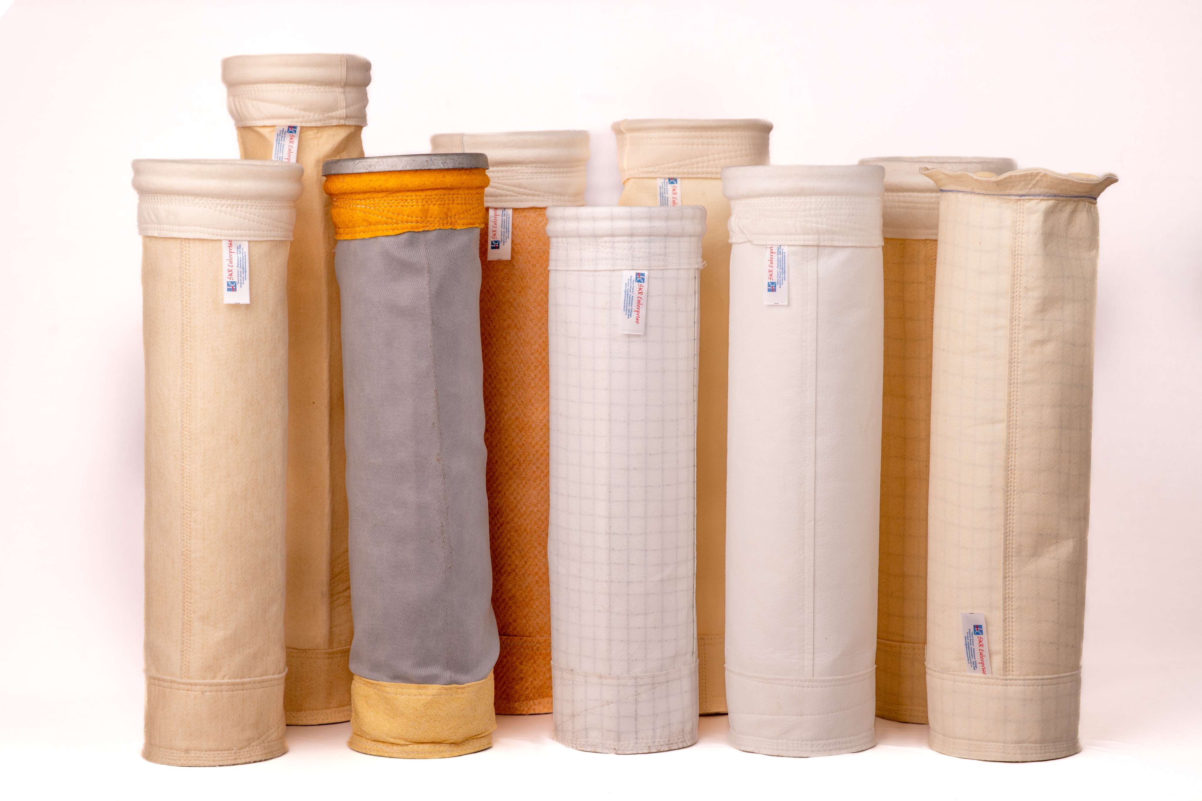 China Industrial dust collector polyester acrylic nomex P84 PTFE fiberglass  PPS filter bag factory and suppliers | Xintian
